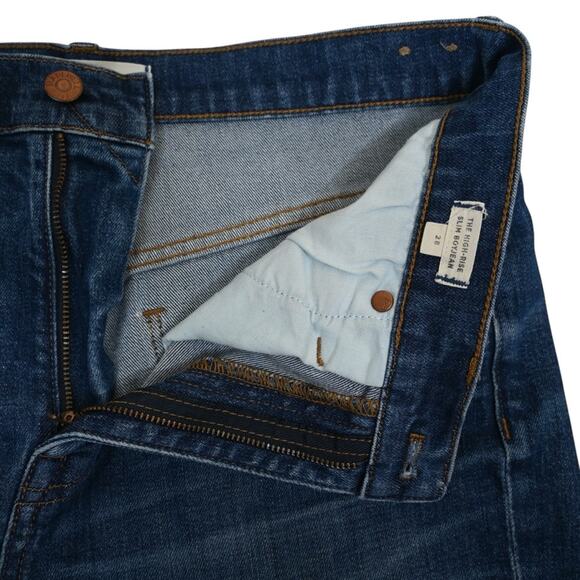 Madewell Womens 28 The High-Rise Slim BoyJean - Picture 8 of 12